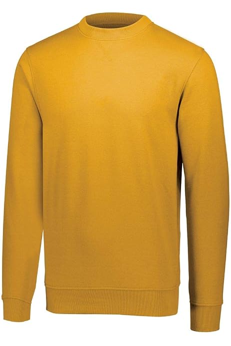 Augusta Sportswear 60/40 Fleece Crewneck Sweatshirt, Vegas Gold, S,  Sweatshirts - Amazon Canada