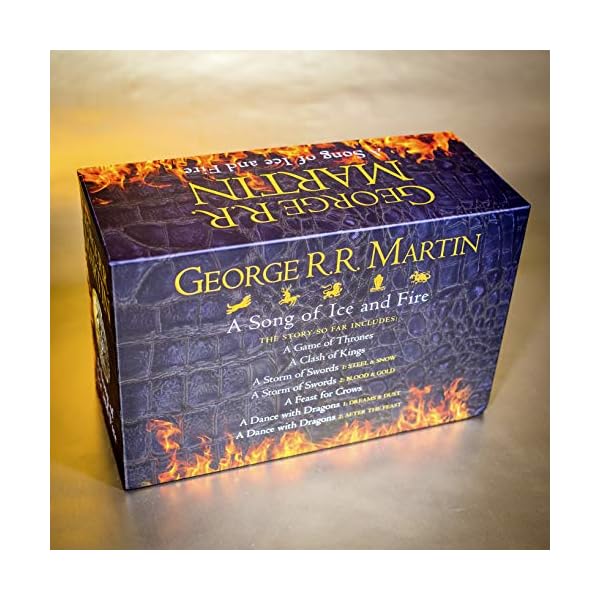 A Song of Ice and Fire, 7 Volumes: The box-set collection for the bestselling classic epic fantasy series behind the…