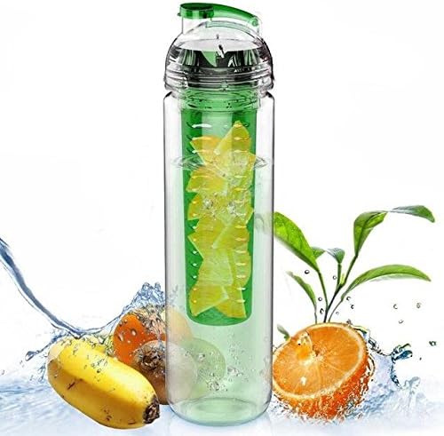 AVOIN colorlife 800ml Sport Fruit Infuser Water Bottle
