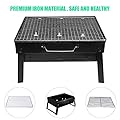 Barbecue Grill Uten Portable Lightweight Simple Charcoal Grill