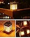 Espier Solar Lantern Outdoor Hanging 75 LED Dancing Flame Effect Solar Table Lights Umbrella Lights for Pathway Patio Yard Garden Decorative Waterproof Auto On/Off