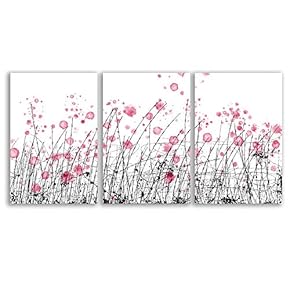 Wall26-Canvas Wall Art-Lines-Giclee Painting Wall Bedroom Living House Decoration Home Art - 16"x24" x 3 Panels