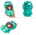 Artbling Case for iPhone 7 8 Silicone 3D Cartoon Animal Cover, Kids Girls Cool Fun Lovely Cute Bear Cases,Kawaii Soft Gel Rubber Unique Character Fashion Protector for iPhone7 iPhone8 (Green Dinosaur)