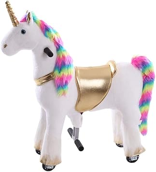 ride on plush pony