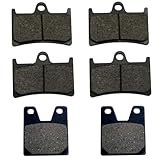 1998-2001 Yamaha YZF R1 Kevlar Carbon Front & Rear Brake Pads