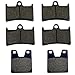 1998-2001 Yamaha YZF R1 Kevlar Carbon Front & Rear Brake Pads