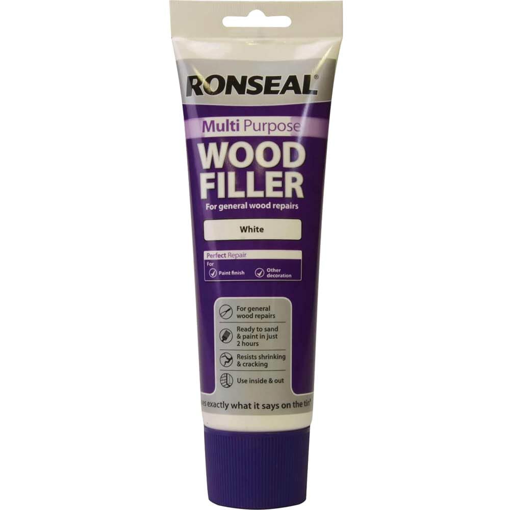 Ronseal 34744 Multi-Purpose Wood Filler - White 325g — image 1