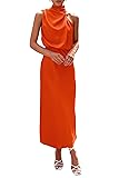 PRETTYGARDEN Women's 2025 Summer Satin Dress