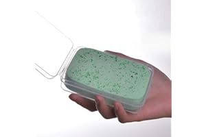 MINLIA Watercolor Painting Water-Absorbing Sponge Moisturizing Sponge Water Chalk Sponge Art Supplies Cleaning Tool(Green)