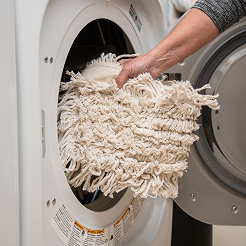 Carlisle 364754800 Flo-Pac Dust Mop Refill, 48" x 5", Cotton