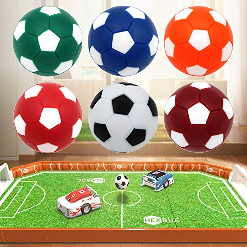 Foosball, Mini Soccer Ball, Foosball Balls 12 PCS 32mm Mini Table Football Ball Change of Foosball Balls in 6 Soccer Ball Football Game Replacement for Children Kids Adult
