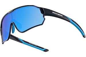 ROCKBROS Kids Polarized Sunglasses Cycling Glasses Sport Sunglasses UV400 Protection for Youth Boys Girls Age 8-14