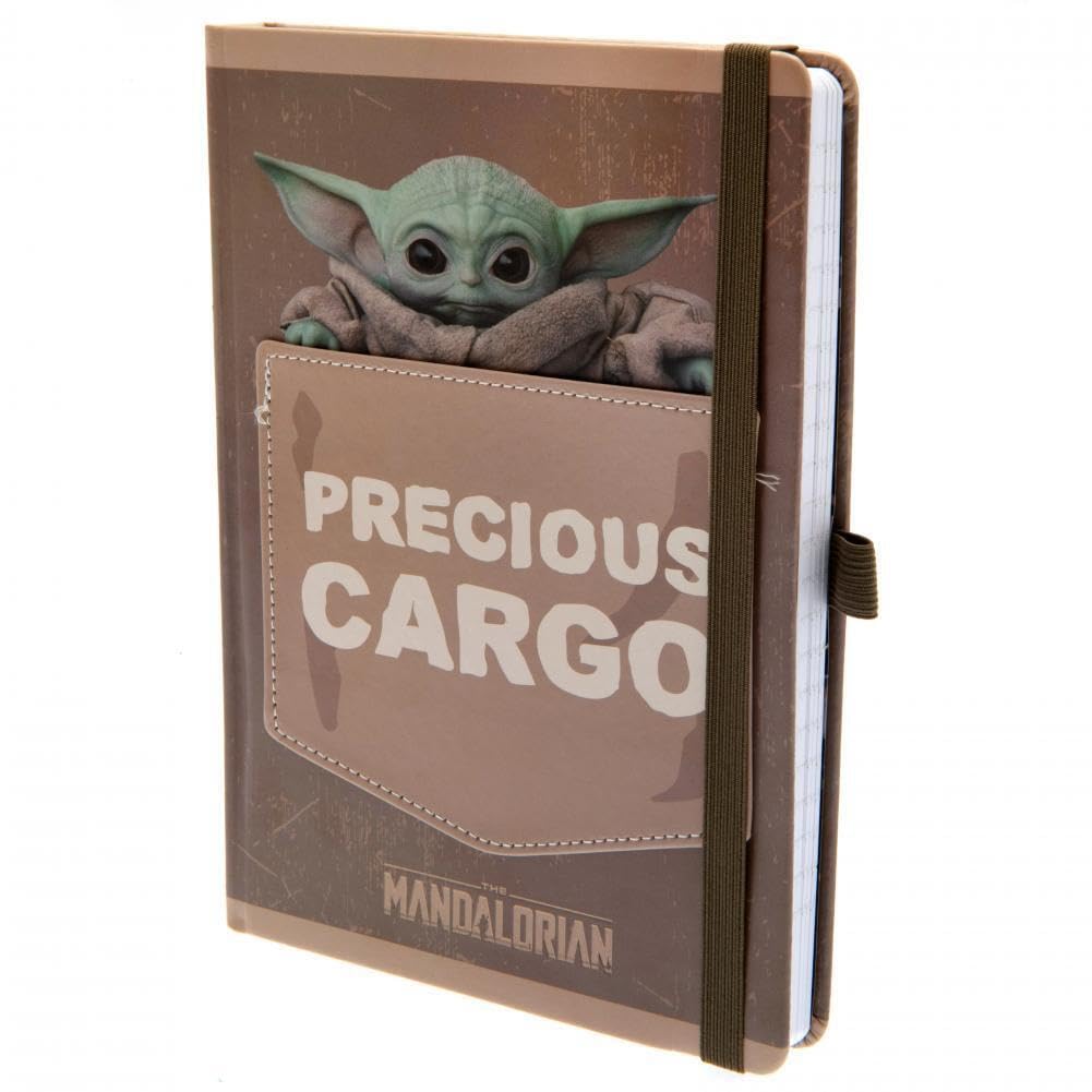 Star Wars: The Mandalorian (Precious Cargo) Premium A5 Notebook, beige
