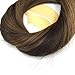 Sunny 18inch Seamless Weft Sew in Hair Bundles Multi Color Darkest Brown with Caramel Blonde Hair Extensions Human Hair Weft Hair Brazilian 100g/pack