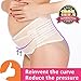 Breathable Maternity Back Support - Comfortable Adjustable Pregnancy Support Belts Band Abdominal Binder for Lower Back Pain & Postnatal Recovery Girdle One Size Skin Color