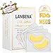 Gold Eye Mask Eye Wrinkle Pads & Patches for Dark Circles, Puffiness Eye Treatment with Anti-aging Care Properties, Eye Care Mask Gift for Women&Men - 20 Pairs