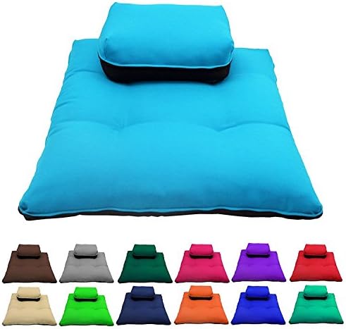 Magshion* Meditation Zafu & Zabuton Set, Cushions, Training, Exercise, Yoga Mats- 2 Sizes