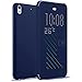 HTC Desire 626 Case HTC Desire 626S Case AnoKe@ DEY DOT Luxury Flip Slim Dot View Cover Case for HTC Desire 626 (Dot Deep Blue New)