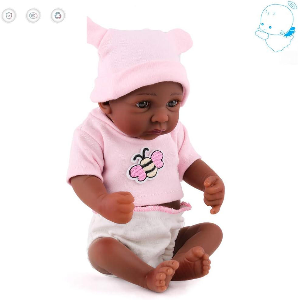 Prezzo JFMBJS 11 Pollici 28Cm Magnetica Morbido Silicone Bambini Giocattoli Reborn Ragazzo Bambole Bambolotti Occhi Chiusi Realistica Neonato Toddler Dolls Certificazione EN71,Rosa Offerte