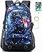 ProEtrade Backpack Bookbag for College Travel Business with USB Charging Port (Galaxy Color A)