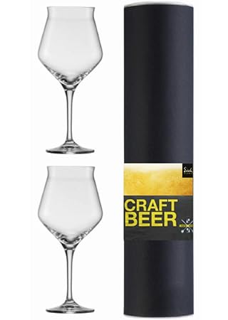 Eisch - Craft Beer Experts, 'Craft Beer Kelch 203/2' 2 Biergläser in Geschenkröhre (30020302)