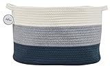 Cotton Rope Basket for Storage and Organization in Baby Nursery or Kids Room | Large 16