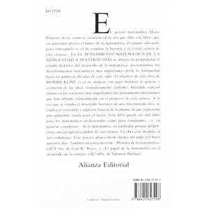 El pensamiento matematico de la Antiguedad a nuestros dias, III/ The Mathematical Thinking From Ancient Times to Our Days III (Spanish Edition)