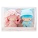 Little Twin Stars Soft Vinyl Doll Set (Pajamas) Sanrio Kiki Lala