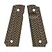VZ Grips Operator II 1911 Gun Grips (Hyena Brown, Compact Size)