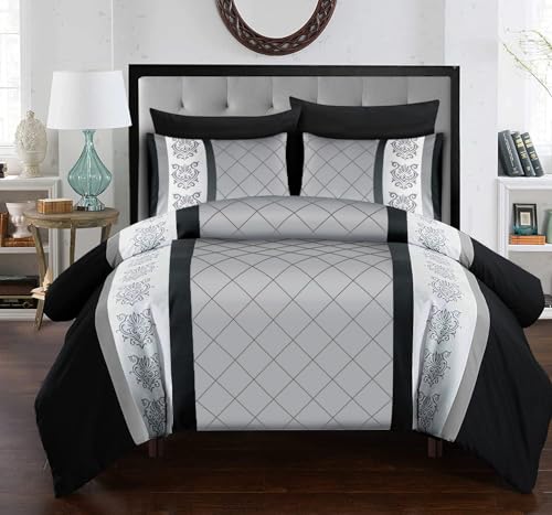 Lazzaro Super King Duvet Set Premium Brushed Microfiber Super King Duvet Cover Ultrasoft Hypoallergenic Duvet Cover Super King Size Non Iron Luxury Quilt Cover Bedding Set With Zipper Closure