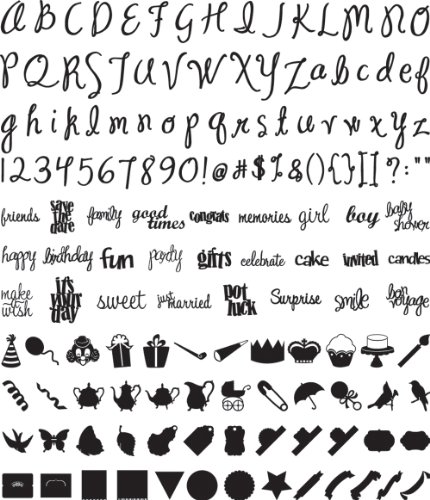 MAKING MEMORIES Slice Design Card Ms Plus Machine, Parties