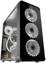 NOX Hummer TGX Black Tower Computer Case – Box of Computer (Tower, PC,