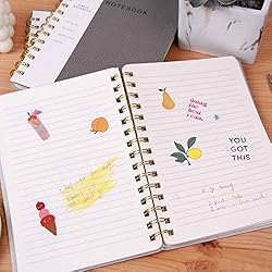Oneirom Spiral Notebook-6.10" x 8.19" College Ruled