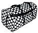 Custom Personalized 21 in Print Duffle, Overnight, Carry on Bag with Outside Pocket and Shoulder Strap