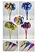 3 Cat Teasers Cheerleading Pom Poms Style with Soft Crinkle Streamers by ViviPet cat toy cat wand