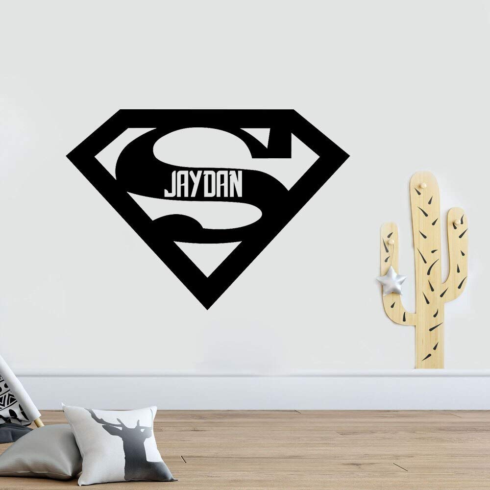 YuanMinglu Nombre Personalizado Diseño de Etiqueta de la Pared ...