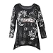 Halloween Trick or Treat Spider Web Tunic Top