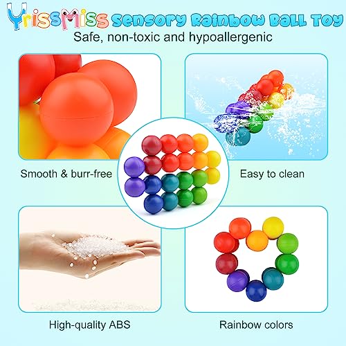 Yrissmiss Autism Sensory Toys for Autistic Children, Quiet Fidget Toys for Adults Kids, Toddler