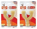 Nylabone Dura Chew Regular Original Flavored Wishbone Dog Chew Toy (Pack of 2)