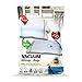 Alpha & Sigma 5 Vacuum Compression Storage Bags Medium Size (28 x 20 in) with Air Pump | Reusable, Ergonomic, Puncture Resistant & Waterproof | Organize Your Clothes, Optimize Suitcase Space, Enhance