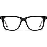 Zeelool Glasses Frames for Women Men, Fashion Rectangle Eyeglasses Eyewear Frame with Clear Lens Travis ZJGA880046