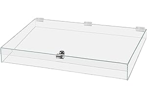 305Displays Acrylic Countertop Display Case 24" x 18" x 3" Locking Security Showcase Safe Box
