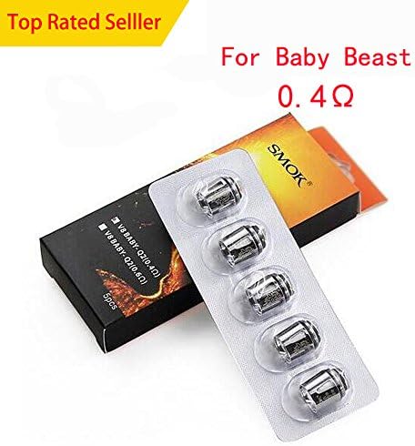 5pcs Original ŠMOḰ ŤḞṼ8 BǞbý &amp; Big BǞbý BeǞŠt ŤanḰ 0.4 oḣm BǞbý Q2 COÎLS