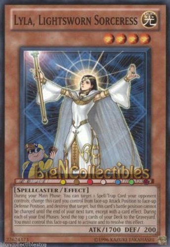 Yu-Gi-Oh! - Lyla, Lightsworn Sorceress (BPW2-EN022) - Battle Pack 2: War of the Giants - Round 2 - 1st Edition - Super Rare
