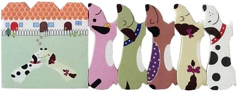 Cute Puppy Sticker Marker Memo (180 Stick Pages)