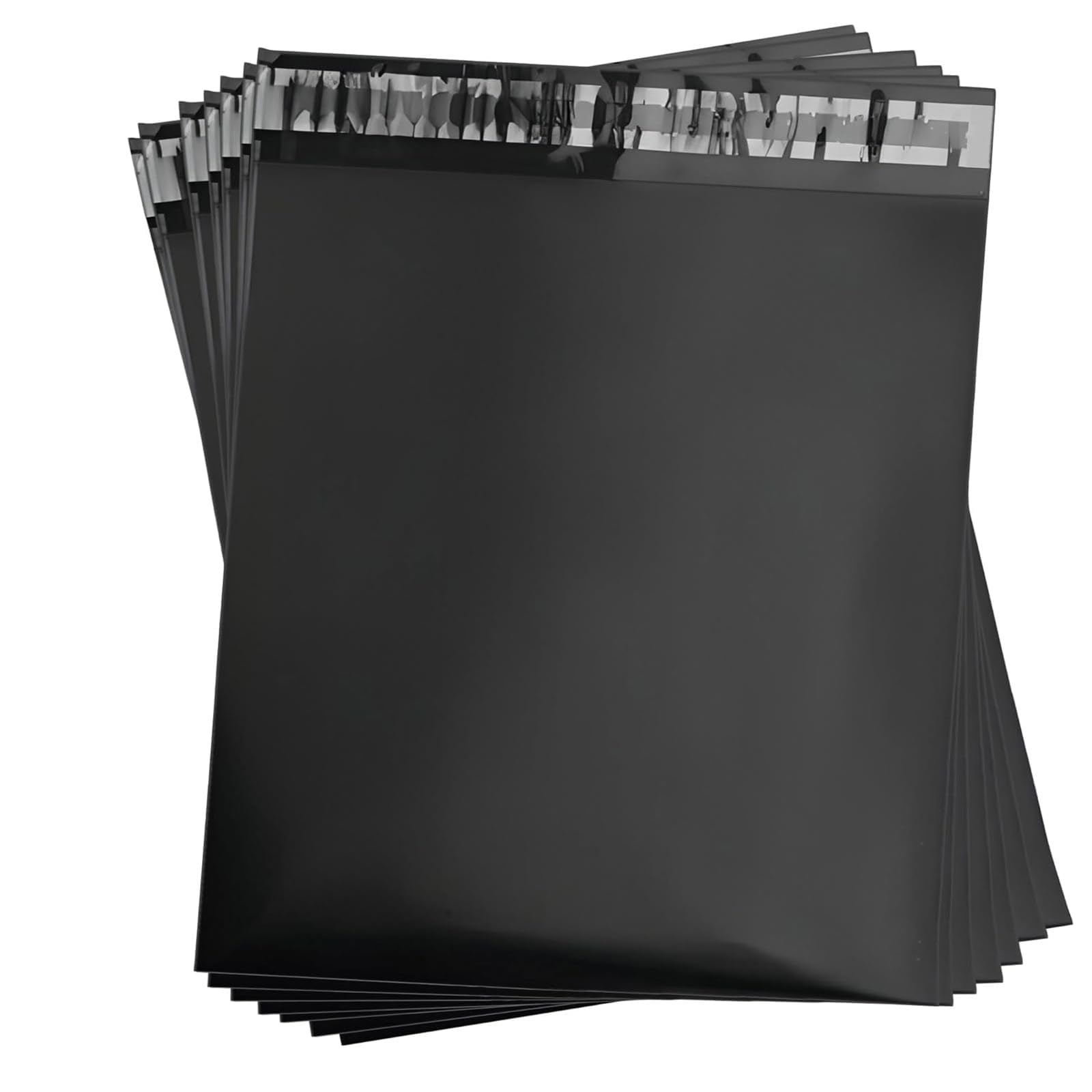 100 Seal Postal Mail Sacks Parcel Delivery Bag Mailing Postal Bags Plastic Envelope Mailers Bags Black (5.75 x 9 Inch(145mm x 228mm) Black)