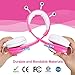 Kids Headphones for Girls, VCOM Wired Children Headset Alien Monster Earphones with 92dB Volume Limited, 3.5mm Audio Jack Compatible for Smartphones iPad Kindle Fire Tablets Computer Laptops(Pink)