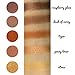 Raspberry Glaze Irridescent Red Eyeshadow - Highly Pigmented Professional Makeup Eye Shadow Single Pan, Wet or Dry Magnetic Refill, Paraben Gluten Free Make Up, Cruelty Free Cosmetics [26mm]