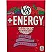 V8 +Energy Lightly Carbonated, Blackberry Cranberry, 12 Ounce, 4 Count