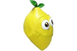 HENGYUTOYMASK Realistic Angry Orange Rubber Fruit Head Mask Latex Helmet for Adult Cosplay Props Fancy Props Party Masks